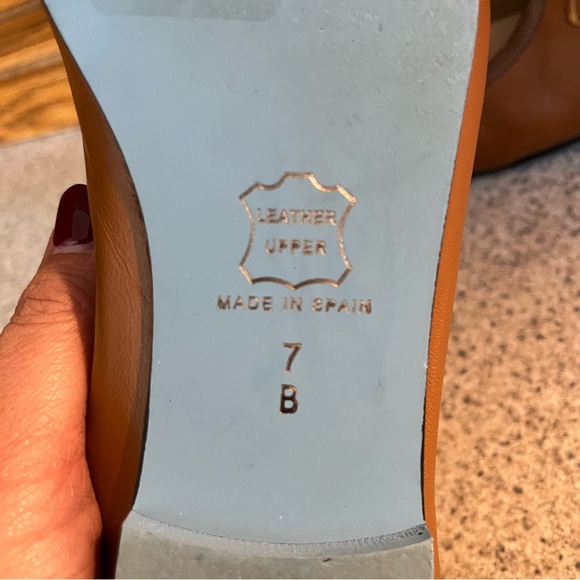 Nicky Hilton x French Sole Kathy Ballet Flat Praline Size 7 - Picture 7 of 10